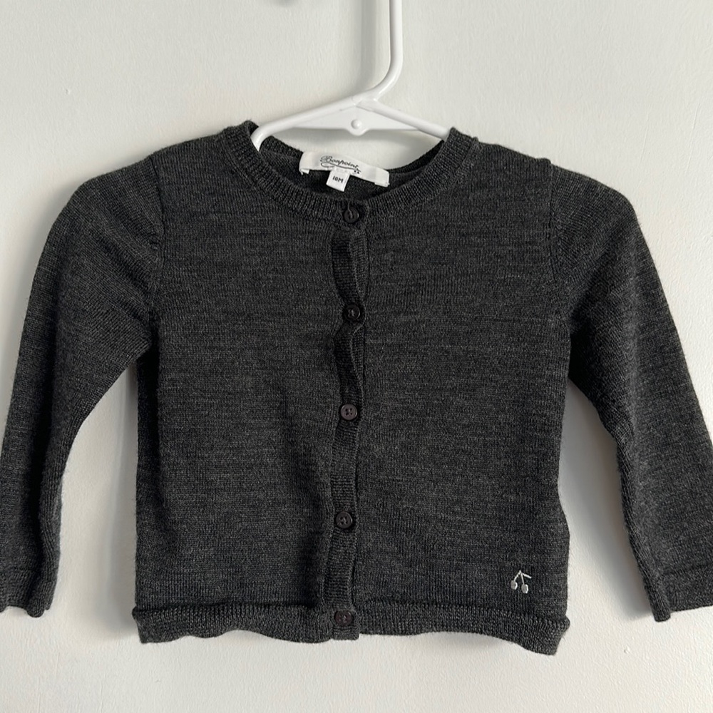 Bonpoint cardigan 18M